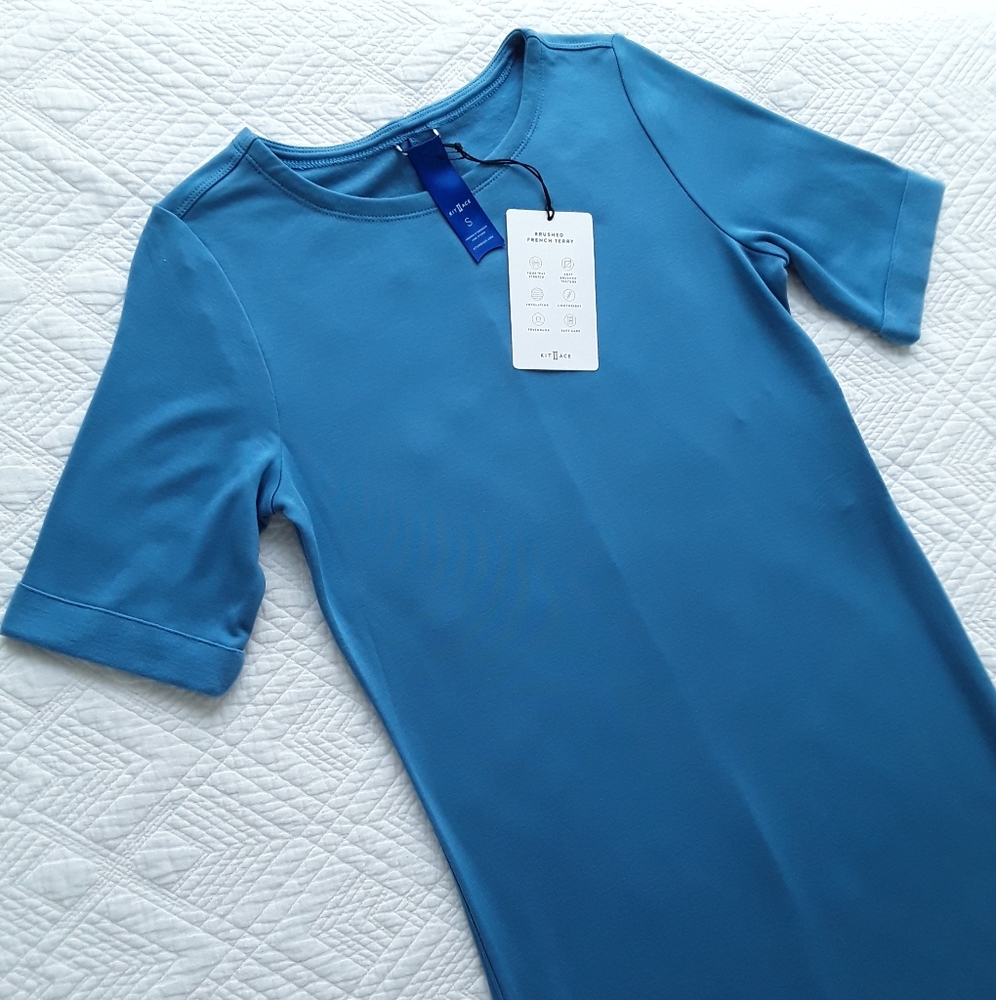 Kit & Art "Skylark" French Terry Dress